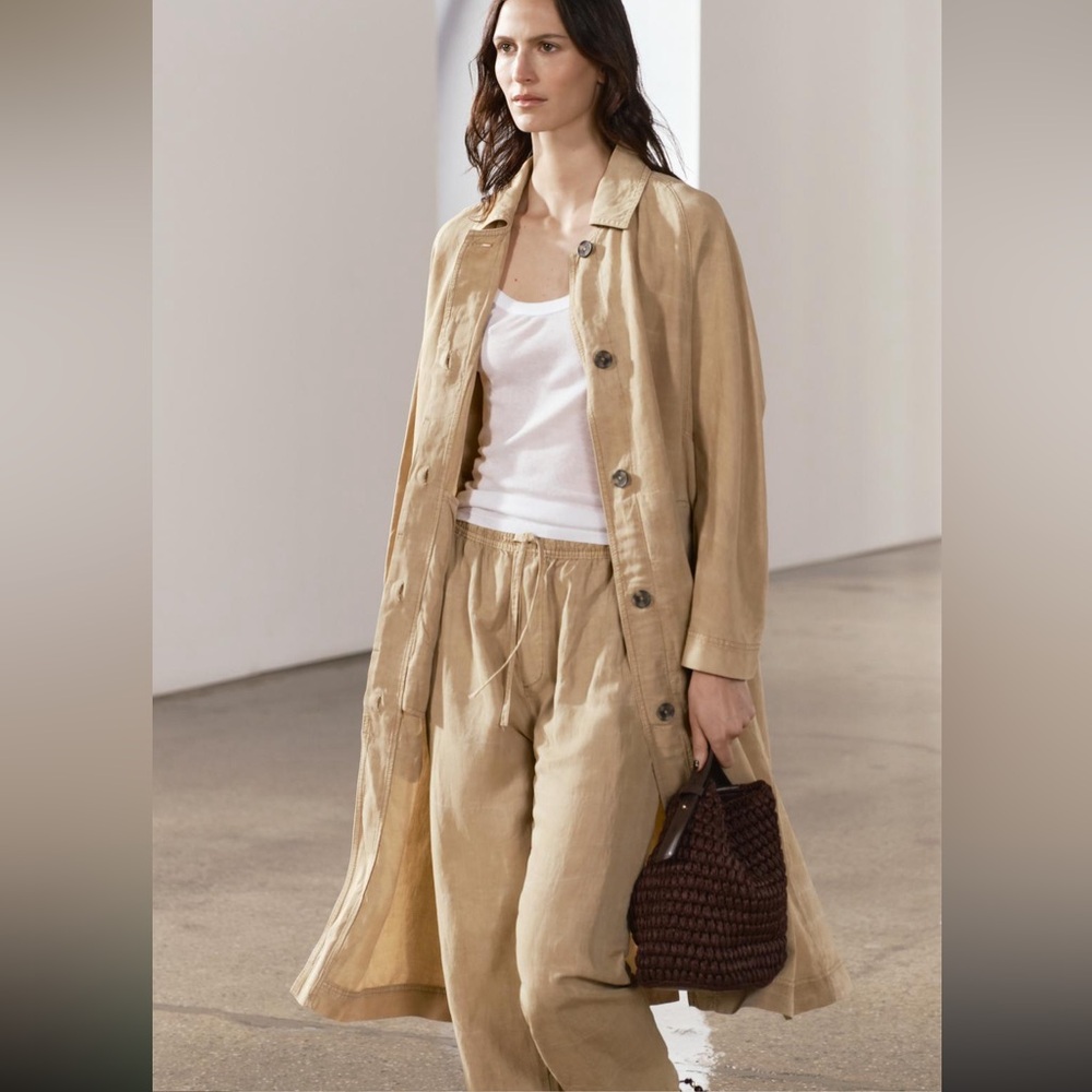 Zara fluid washed trench ZW collection - Picture 4 of 15